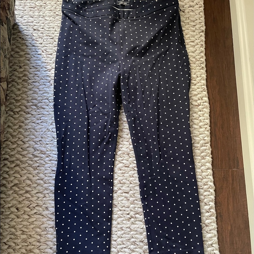 Vintage Mid-Rise Polkadot Slacks